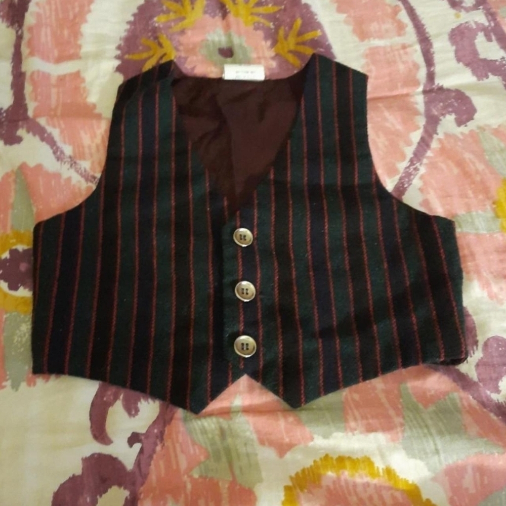 Vintage Holiday Vest